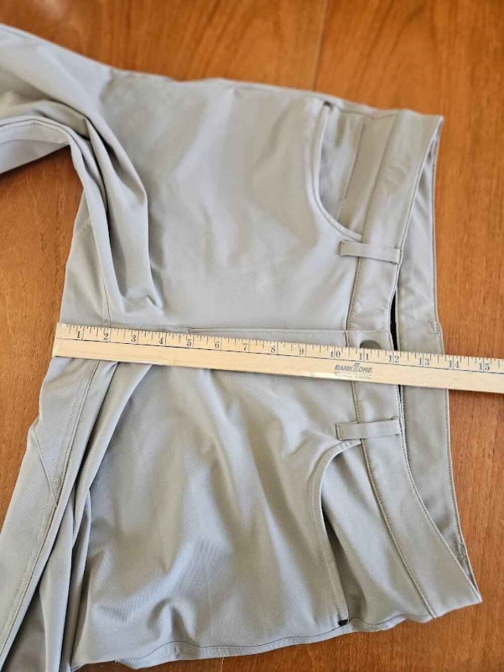 NWT Lululemon ABC Pant Classic 32” Riverstone 34 - Picture 12 of 13